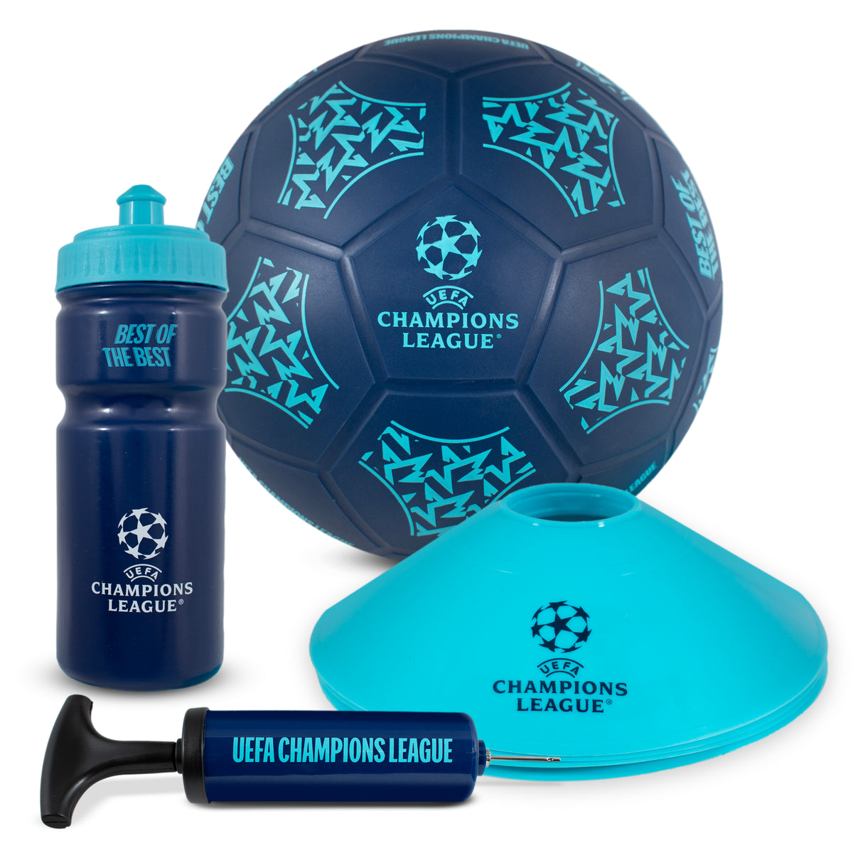 Hy-Pro Officially Licensed UEFA Champions League Street Ball Set