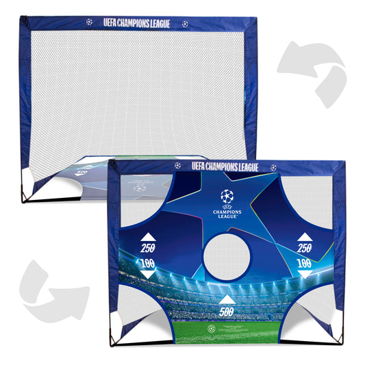 UEFA Champions League Goal - 4ft x 3ft with Target Sheet