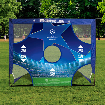 UEFA Champions League Goal - 4ft x 3ft with Target Sheet