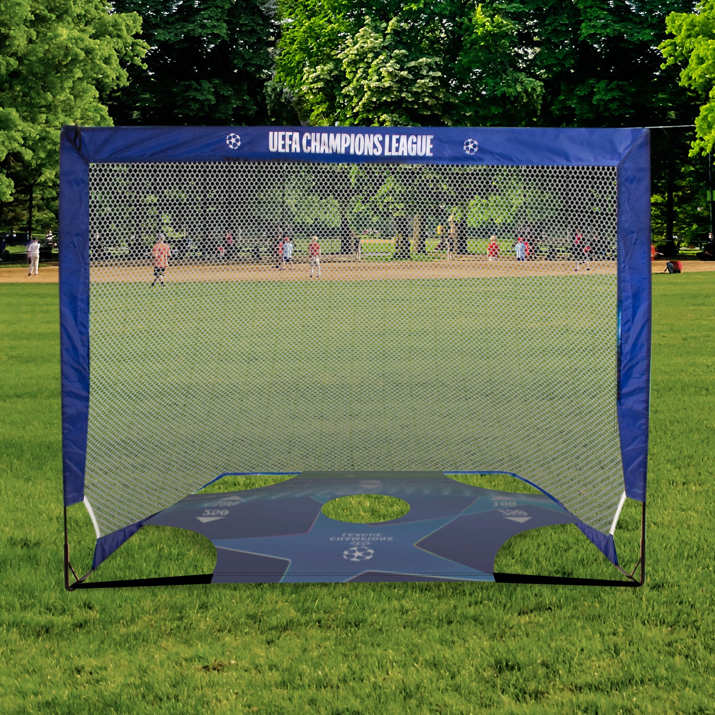 UEFA Champions League Goal - 4ft x 3ft with Target Sheet