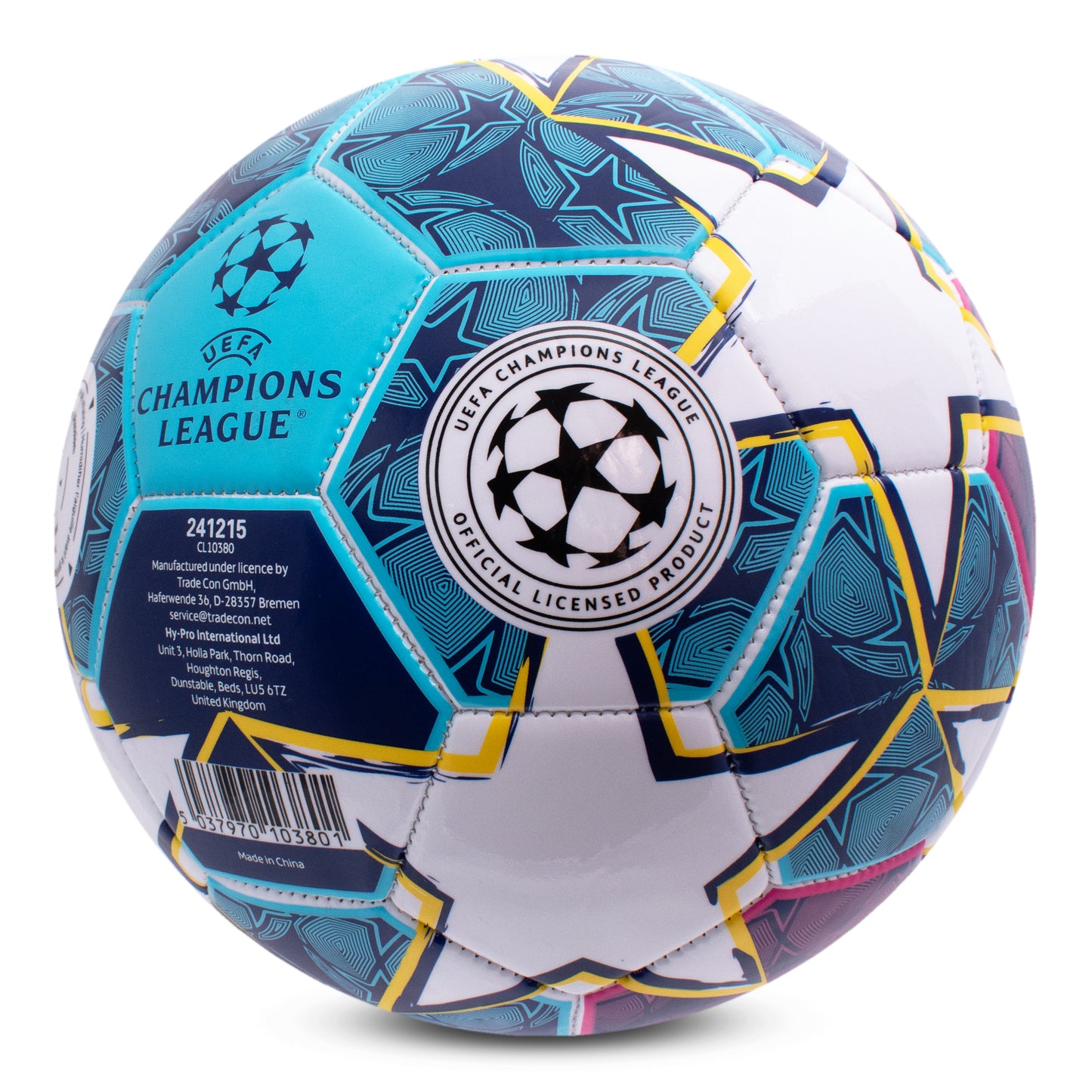 Hy-Pro UEFA Champions League Football, Size 5
