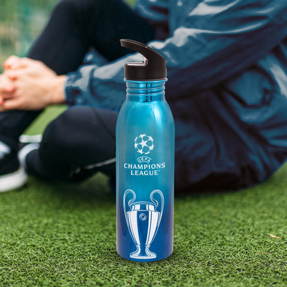 Hy-Pro Officially Licensed UEFA Champions League UV Water Bottle - 700ml