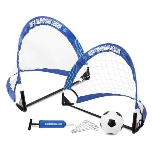 Hy-Pro Officially Licensed UEFA Champions League Skills Goal Set