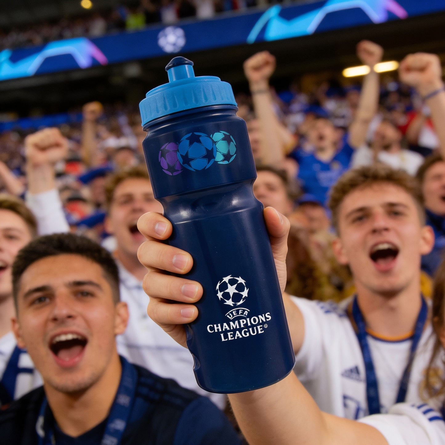 Hy-Pro Officially Licensed UEFA Champions League Water Bottle - 750ml