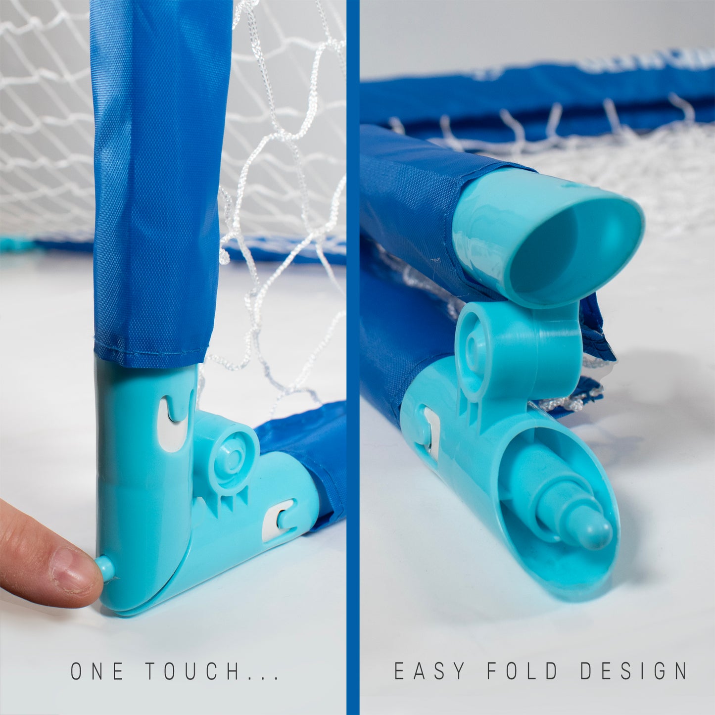 UEFA Champions League Portable Goal Set – 3ft x 2ft Pop Up Football Goal