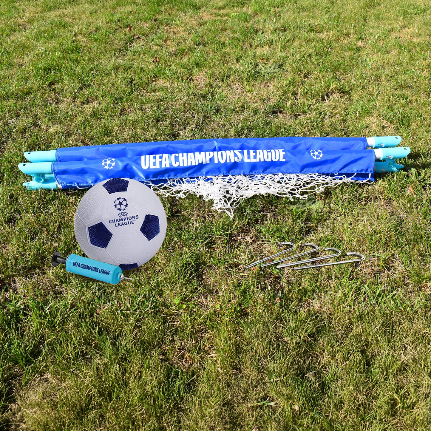 UEFA Champions League Portable Goal Set – 3ft x 2ft Pop Up Football Goal