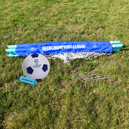 UEFA Champions League Portable Goal Set – 3ft x 2ft Pop Up Football Goal