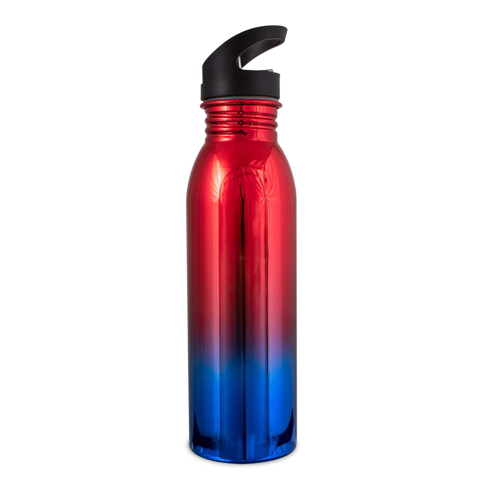 Official England 3 Lions bottle in red and blue with 3 lions badge by Hy-Pro  on a white background