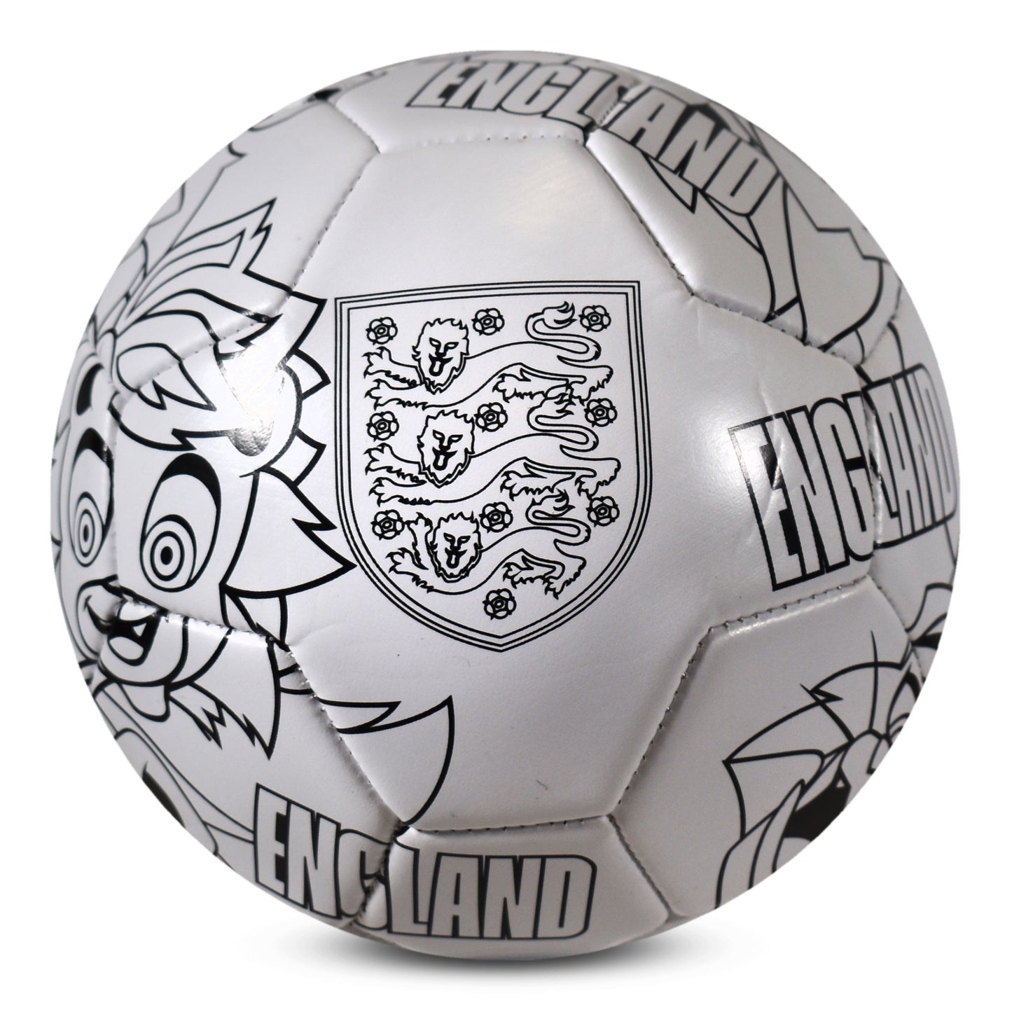 Hy-Pro Officially Licensed England FA Scribble Ball