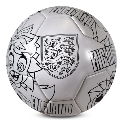 Hy-Pro Officially Licensed England FA Scribble Ball