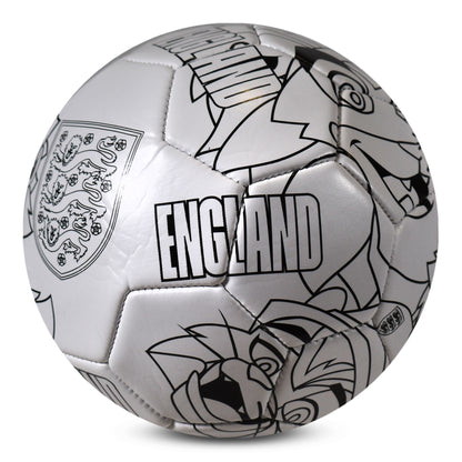 Hy-Pro Officially Licensed England FA Scribble Ball
