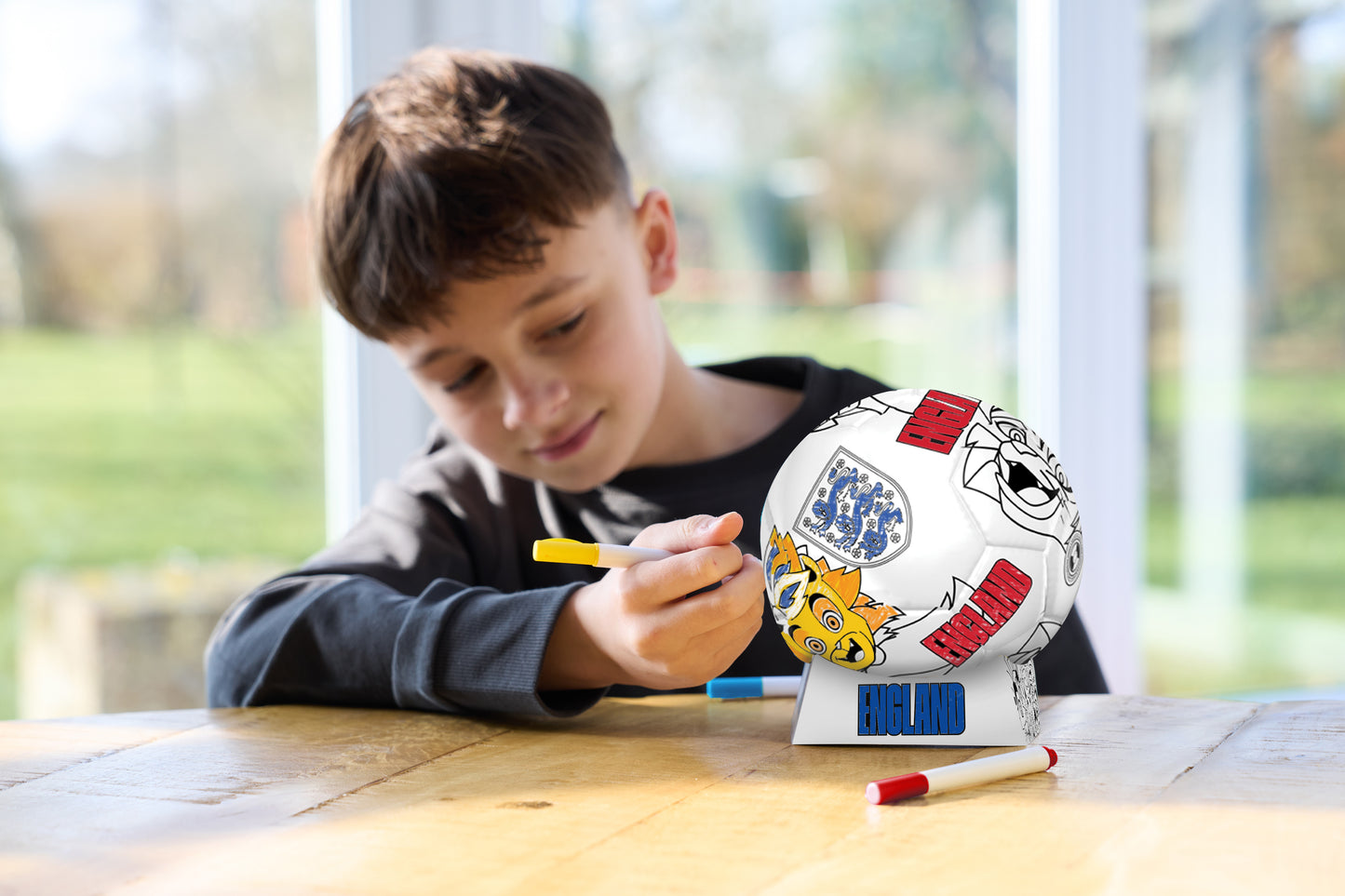 Hy-Pro Officially Licensed England FA Scribble Ball