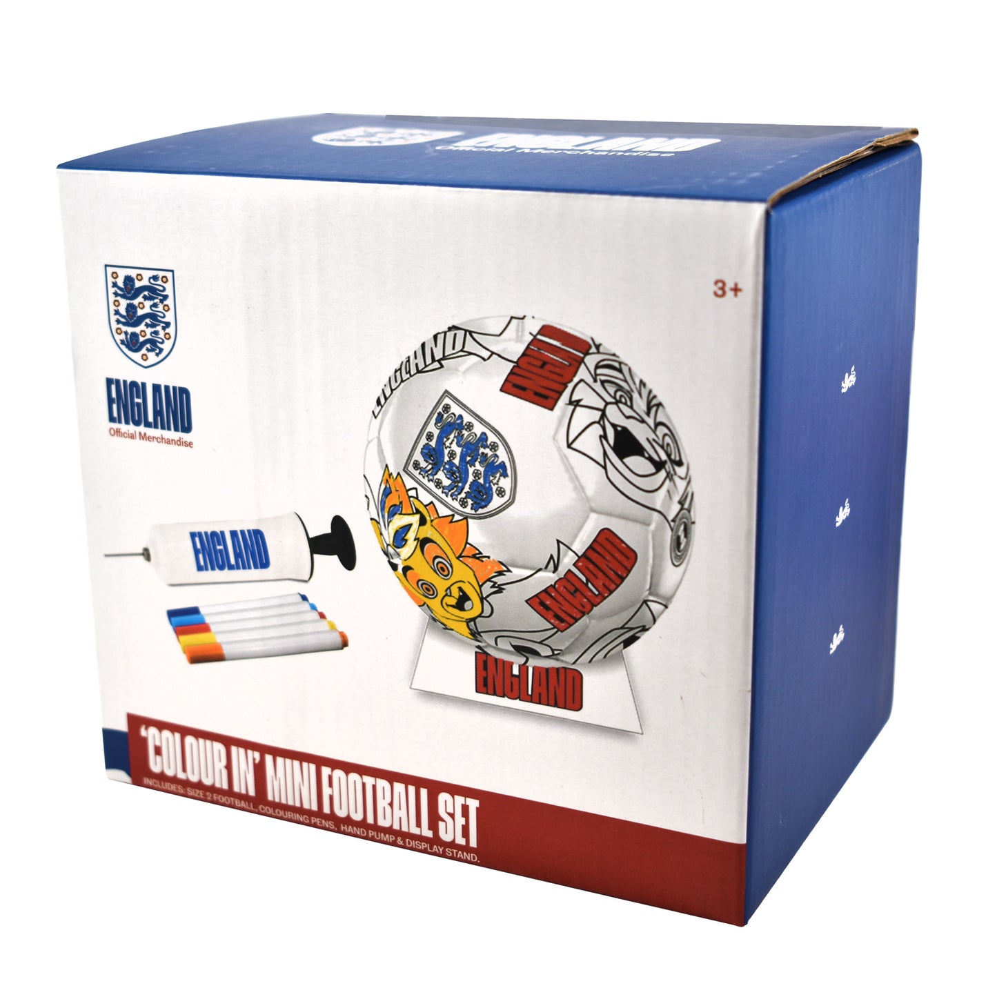 Hy-Pro Officially Licensed England FA Scribble Ball