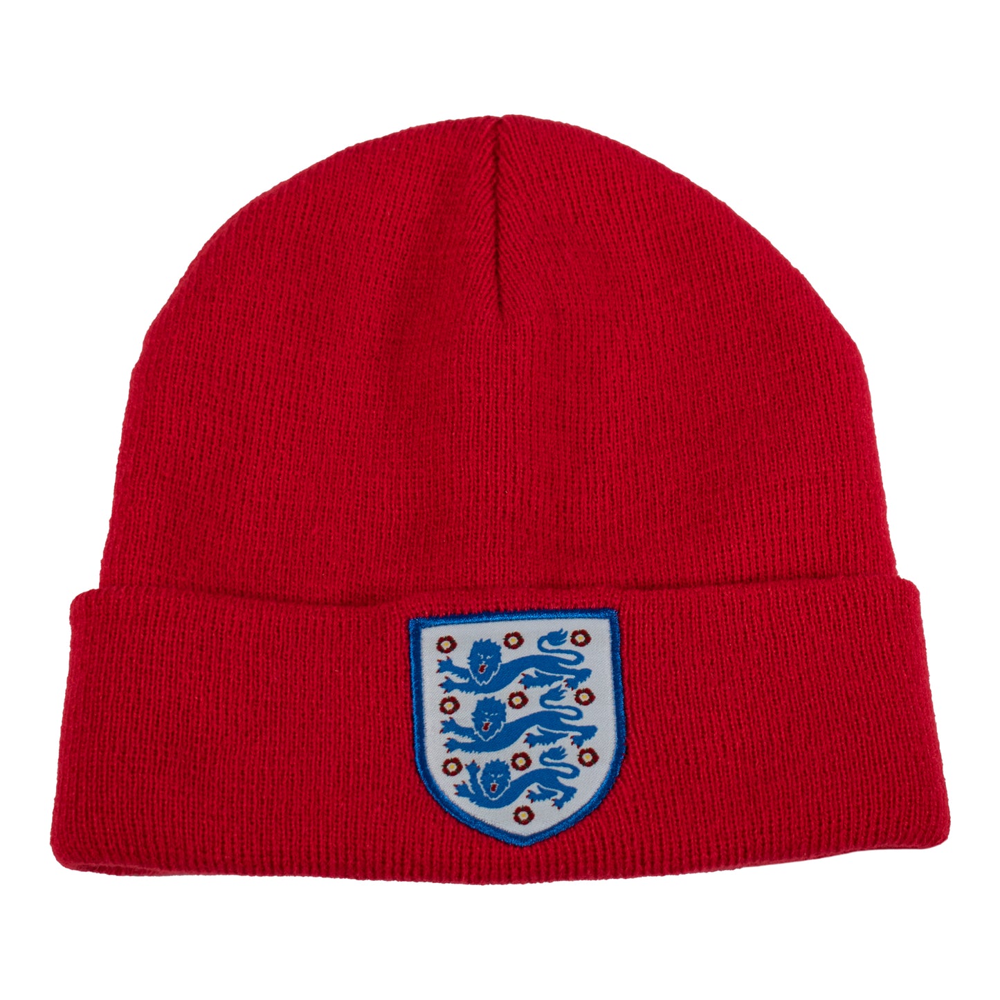 Hy-Pro Officially Licensed England Beanie Hat - Warm & Comfortable Winter Beanie Hats For Football Supporters - Cosy Red Hat with Team Logo