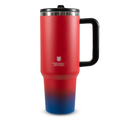 Hy-Pro Officially Licensed Lionesses 40oz/1.18 L Thermal Flask & Handle - Metal Water Bottle with Straw
