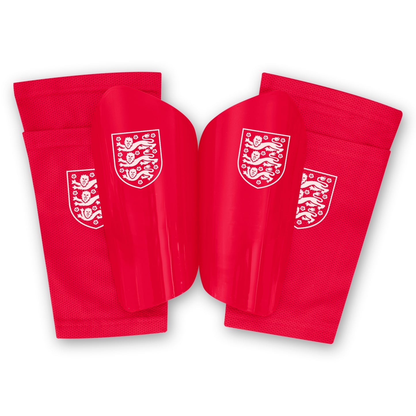 England FA Shin Pad with Sock Sleeve