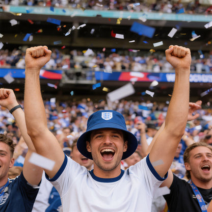 Hy-Pro Officially Licensed England FA Bucket Hat