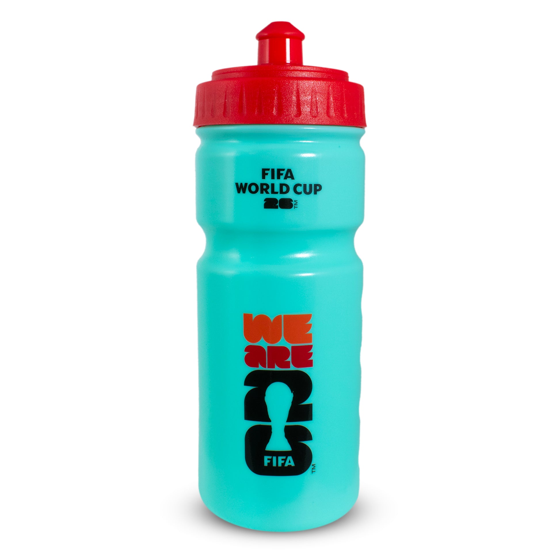 FIFA WORLD CUP 2026 FOOTBALL GIFT SET  BOTTLE ON A WHITE BACKGROUND