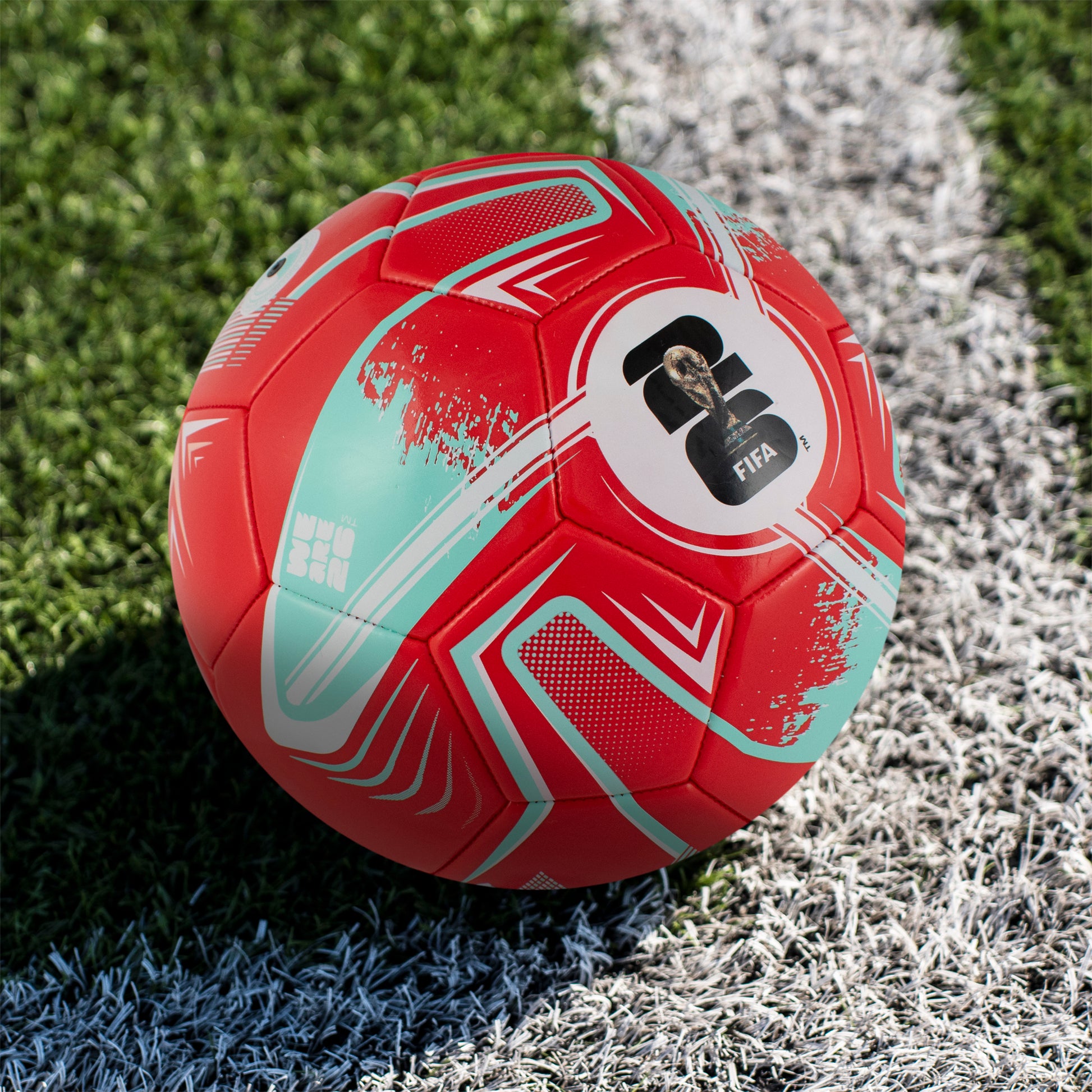 FIFA WORLD CUP 2026 FOOTBALL GIFT SET FOOTBALL BALL ON A FOOTBALL PITCH