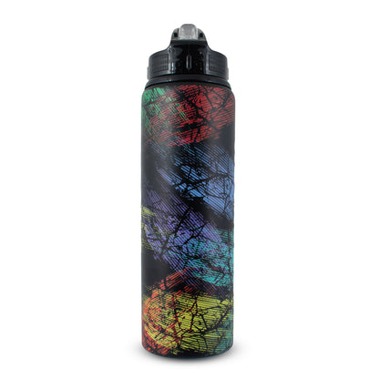 OFFICIAL FIFA WORLD CUP 2026 750ML ALUMINIUM WATER BOTTLE BY HY-PRO SPORTS ON A WHITE BACKGROUND 