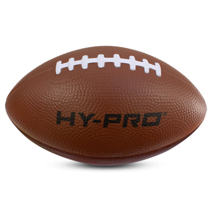 Hy-Pro foam American football on a white background
