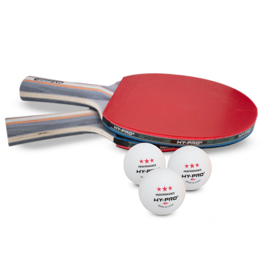 Hy-Pro Table Tennis Set with 2 Bats