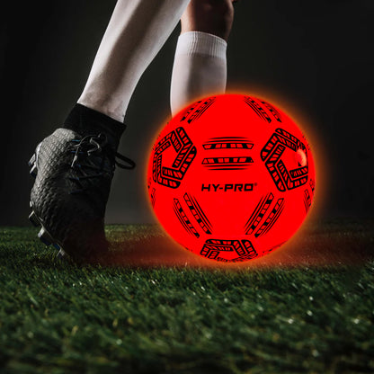 Hy-Pro Size 5 LED Football with pump