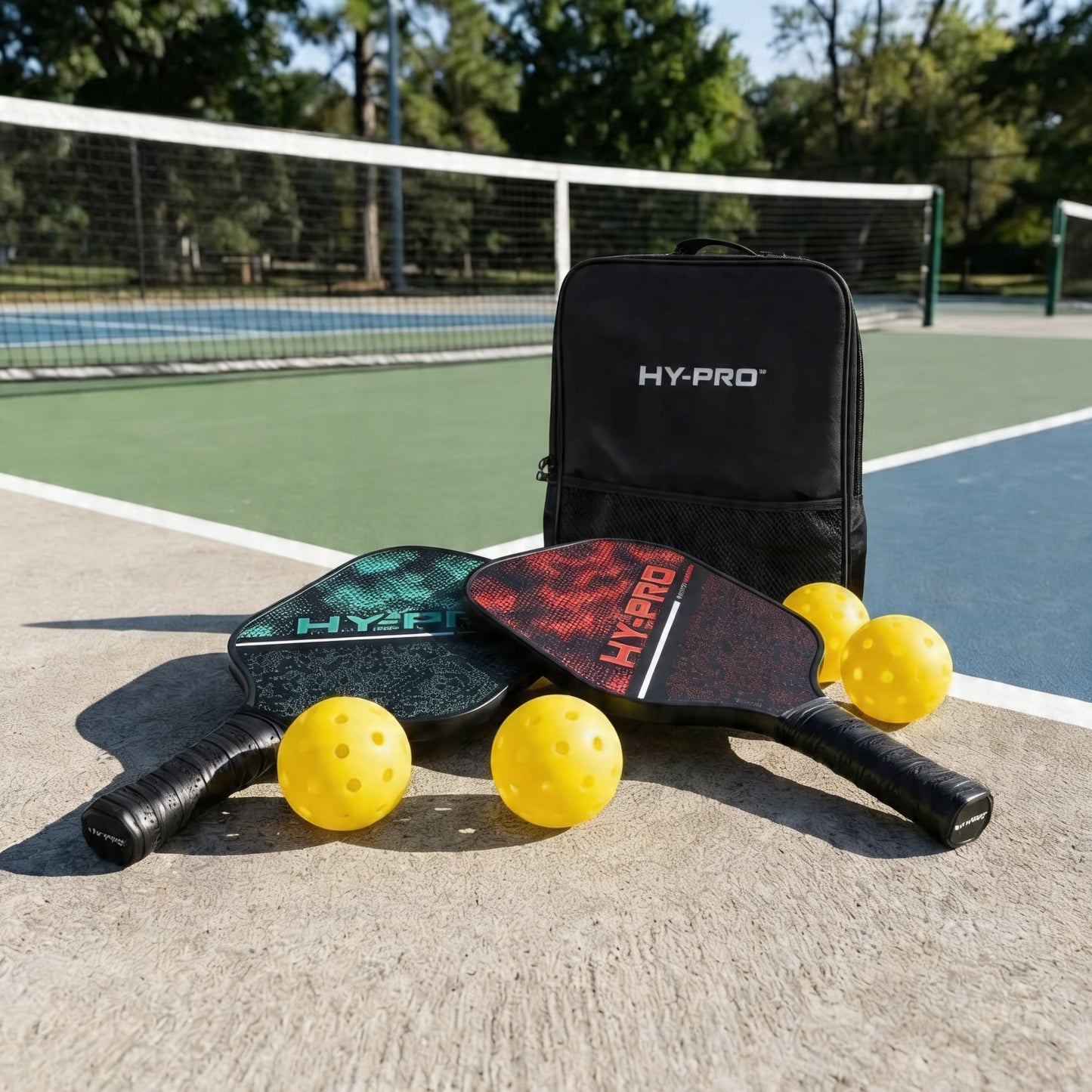 Hy-Pro Pickleball Fibreglass Set