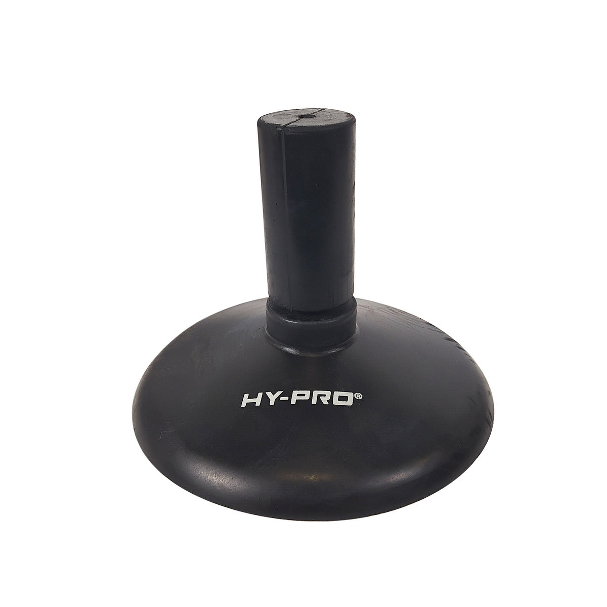 Hy-Pro Sports Rubber base for agility poles with collapsible neck on a white background