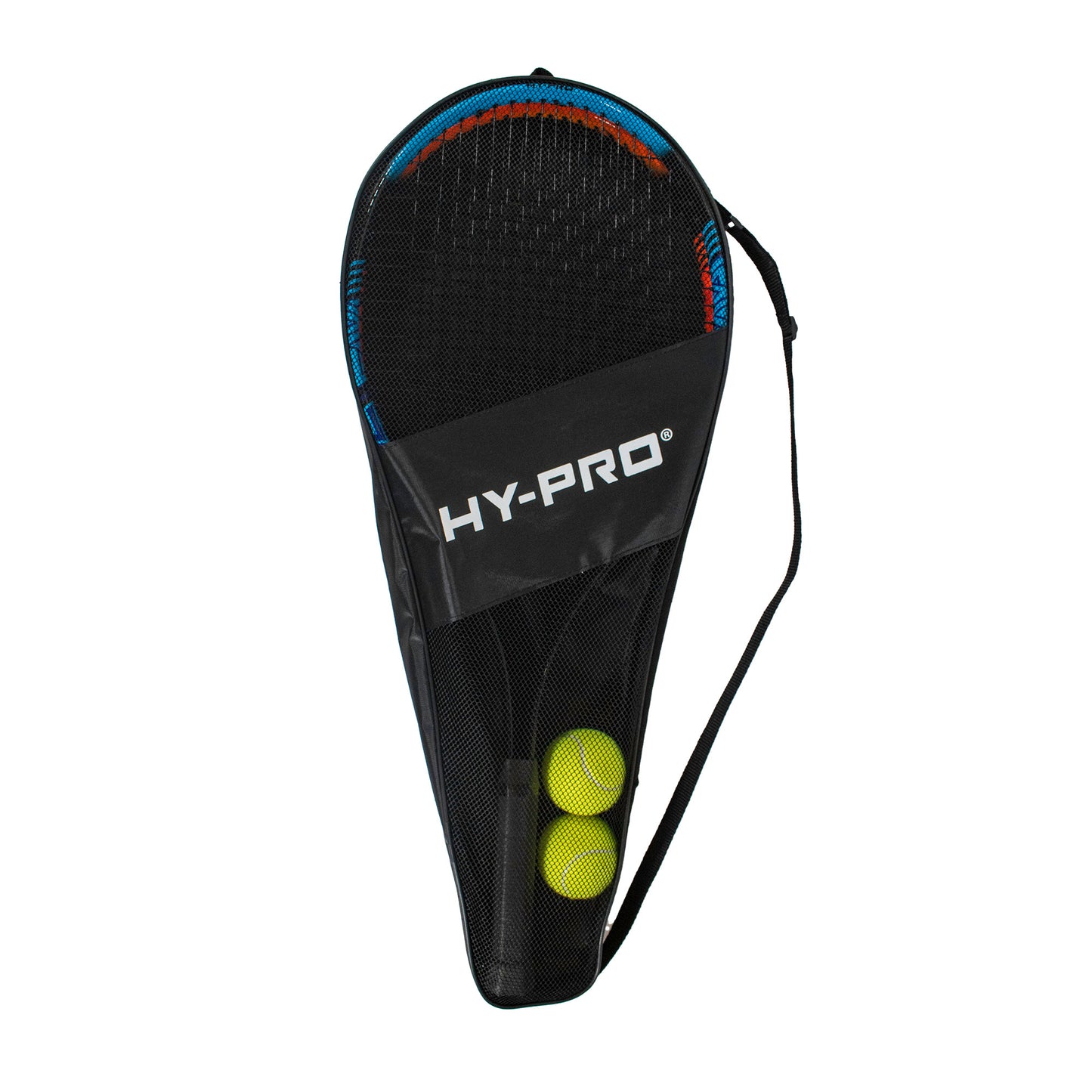Hy-Pro Sports two person tennis set in a carry bag on a white background