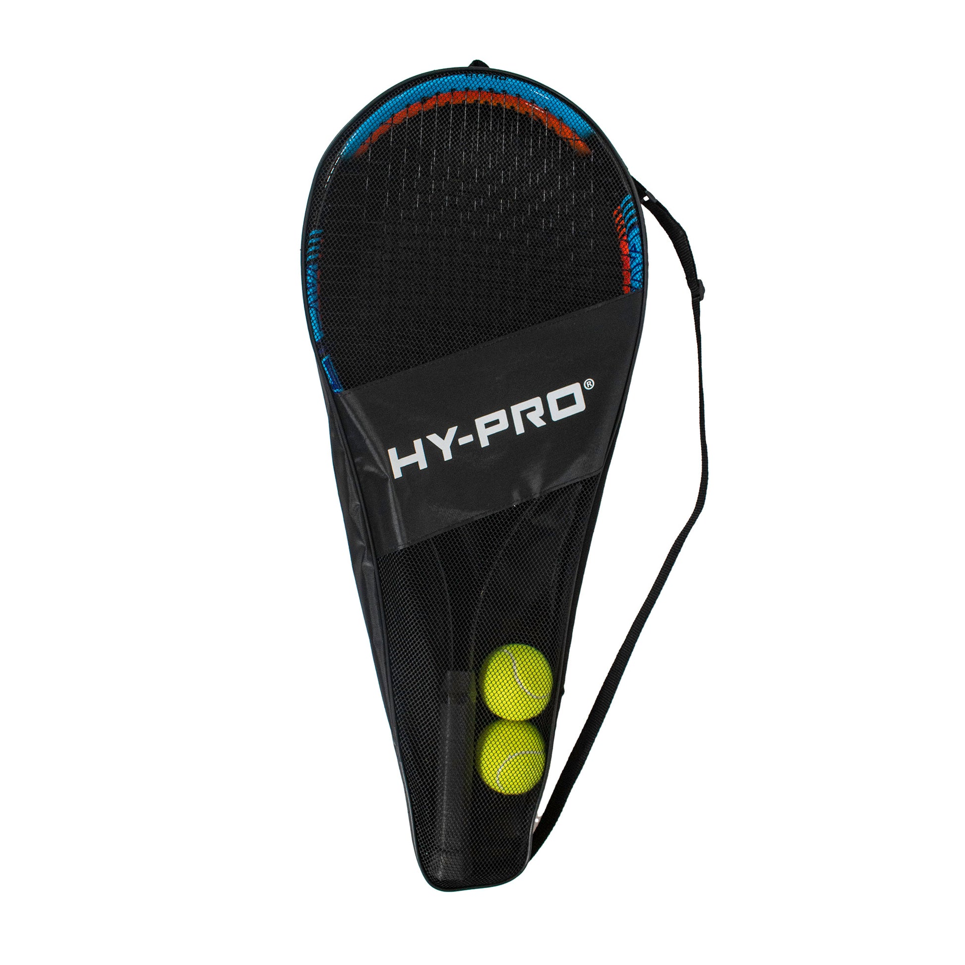 Hy-Pro Sports two person tennis set in a carry bag on a white background