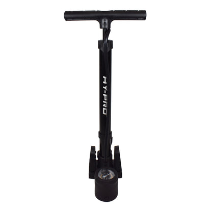 Black Hy-Pro foldable pump on a white background