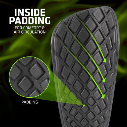 Hy-Pro Shin Guard & Sock - Medium