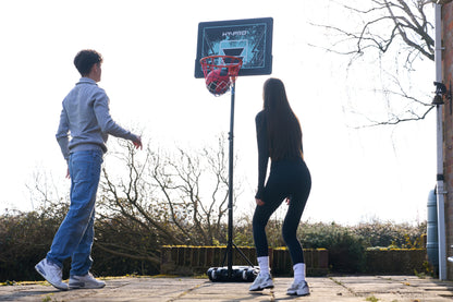 Hy-Pro Adjustable Basketball Stand With Handle - 2.3m - 3.05m, With Wheels, Portable, Backboard, Basketball Hoop, For Adults & Kids