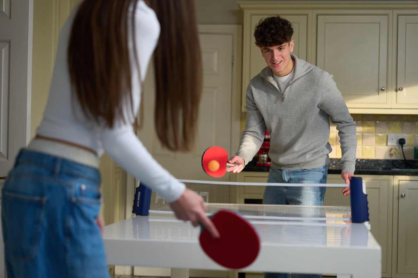 Hy-Pro 2 person Table Tennis Set - with net