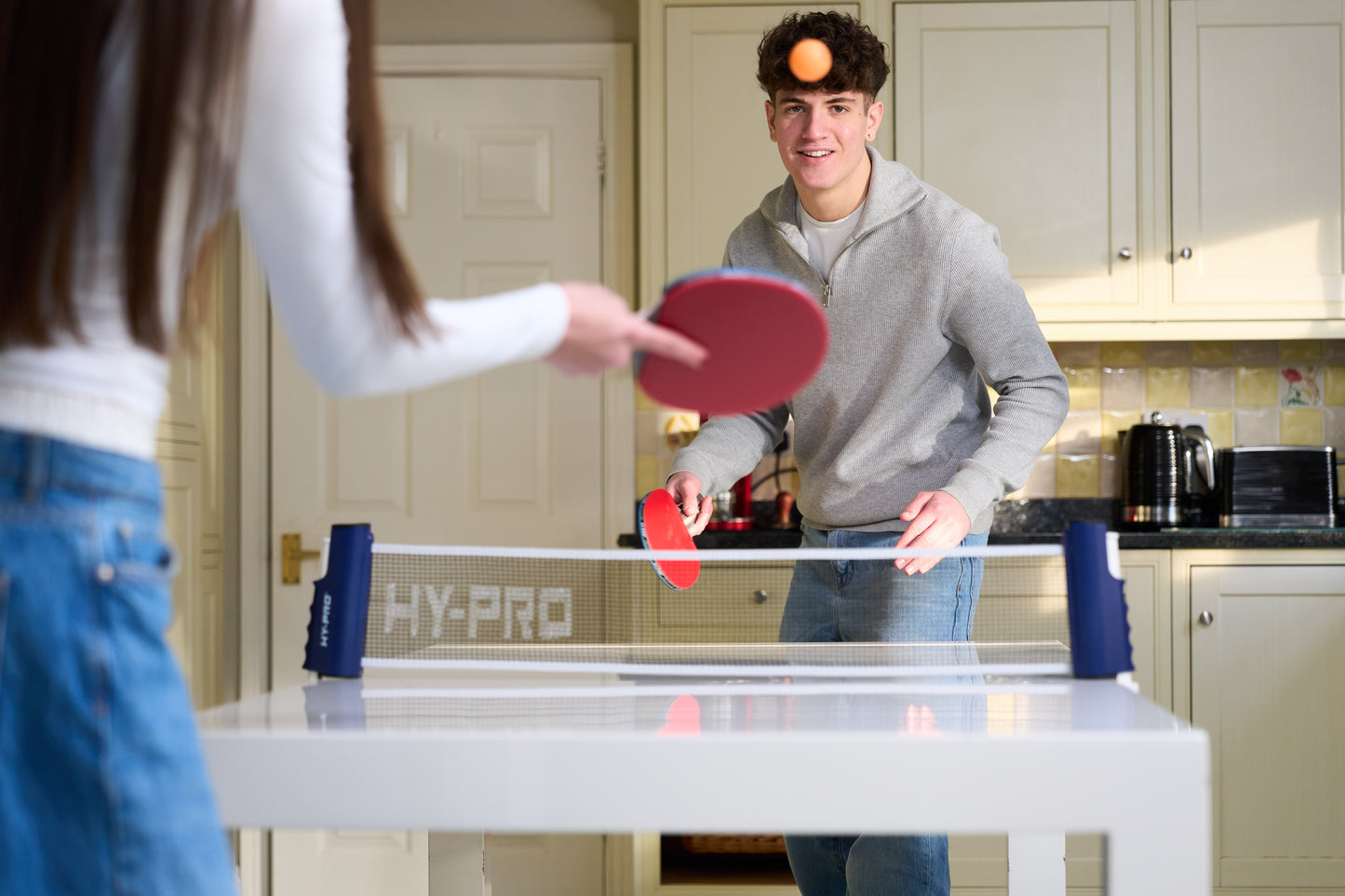 Hy-Pro 2 person Table Tennis Set - with net