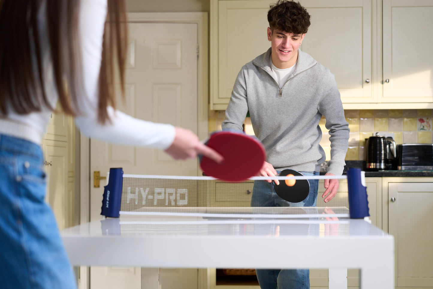 Hy-Pro 2 person Table Tennis Set - with net