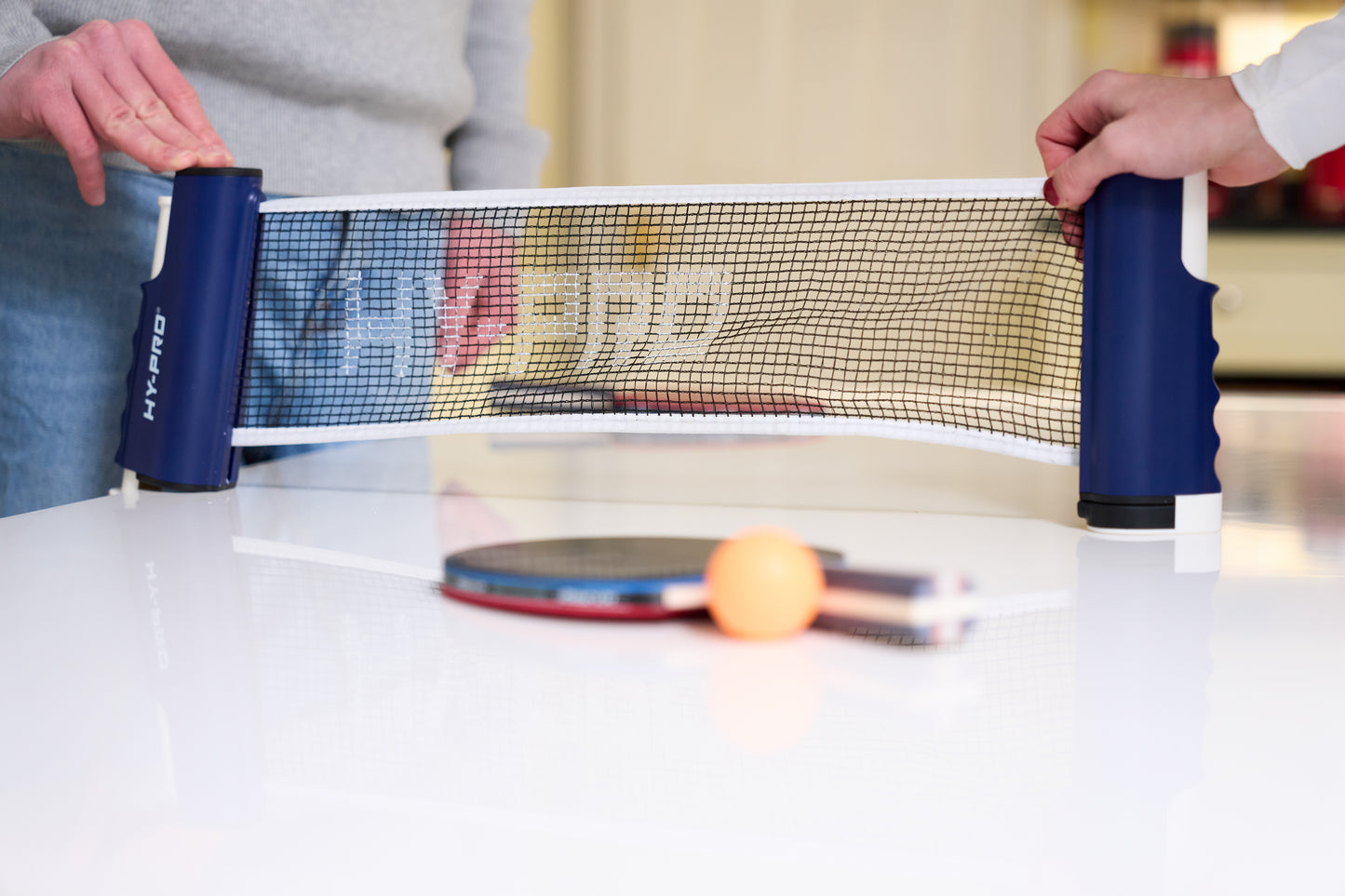 Hy-Pro 2 person Table Tennis Set - with net