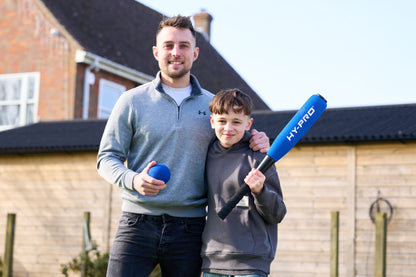 Hy-Pro Foam Baseball Bat and Ball Set