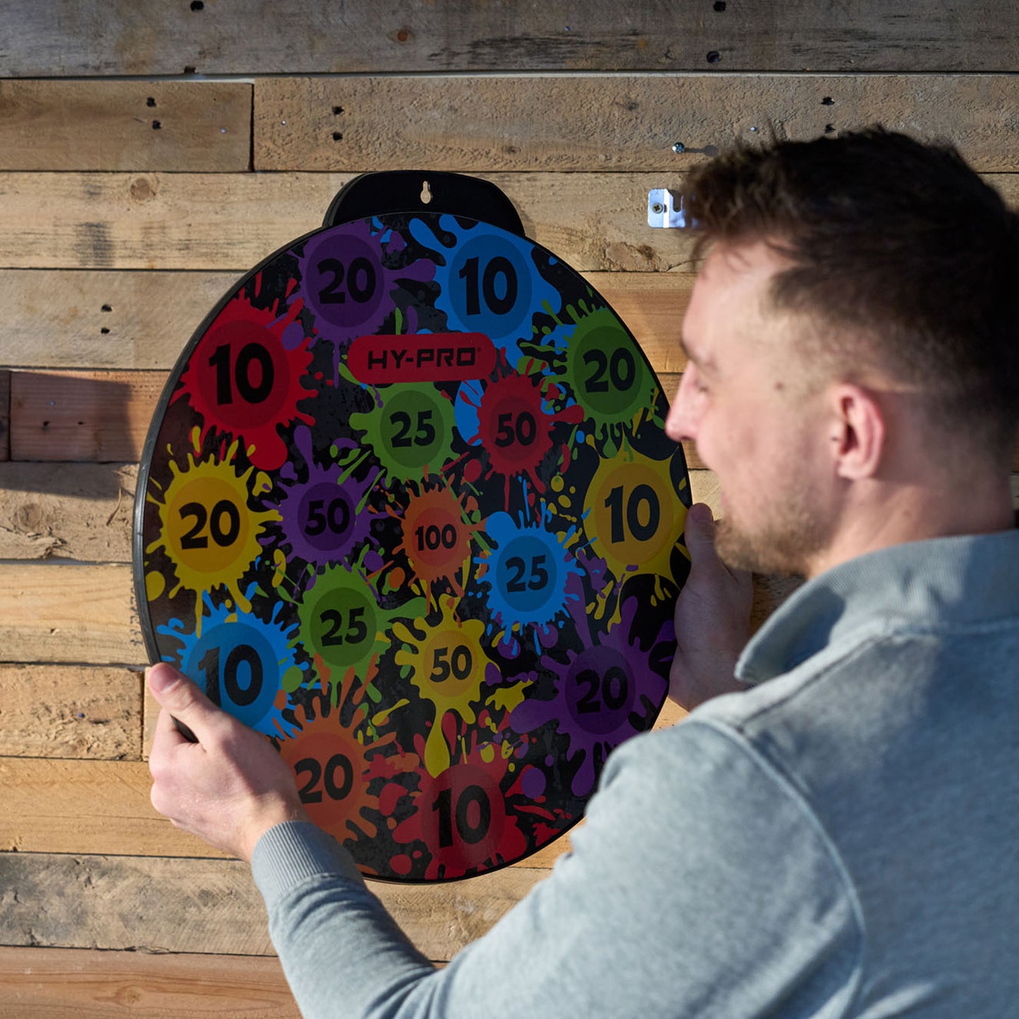 Hy-Pro Double-Sided Magnetic Dartboard