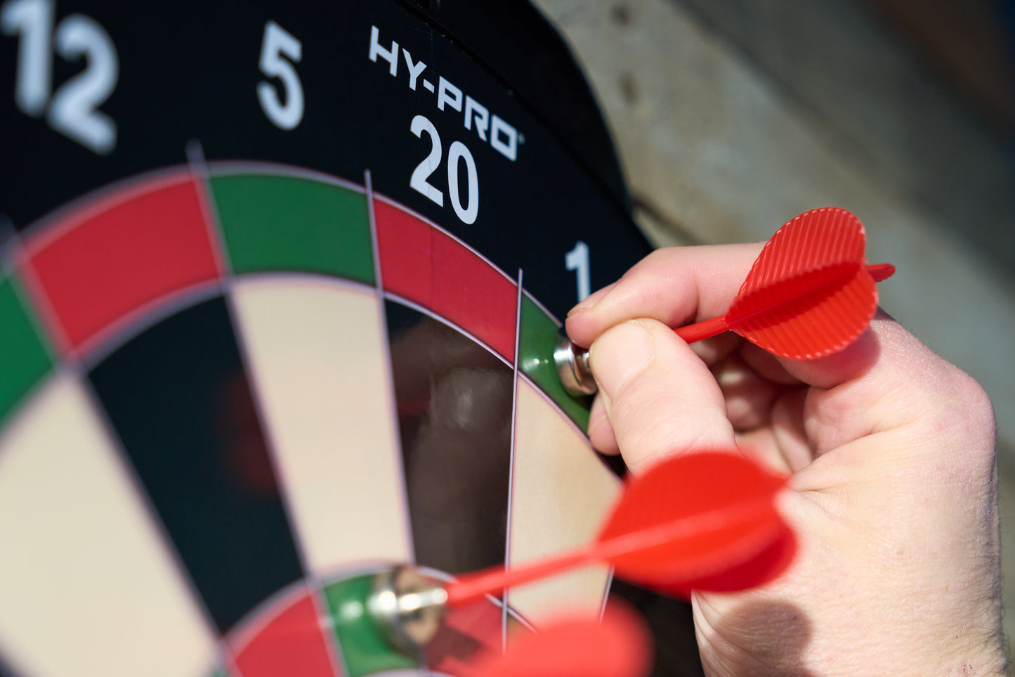 Hy-Pro Double Sided Magnetic Dartboard
