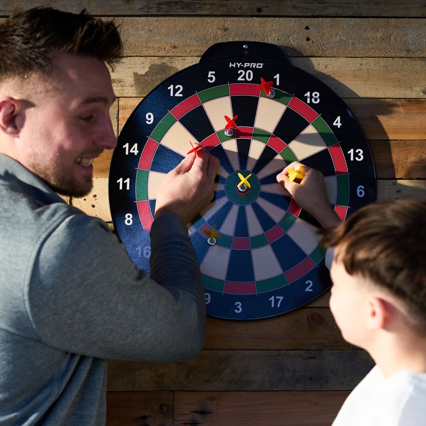 Hy-Pro Double-Sided Magnetic Dartboard