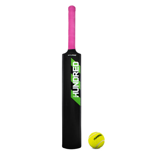 The Hundred Size 4 Jumbo Bat and Tennis Ball