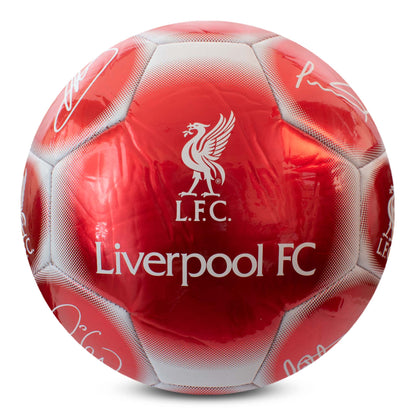 Liverpool Classic Metallic Signature Football