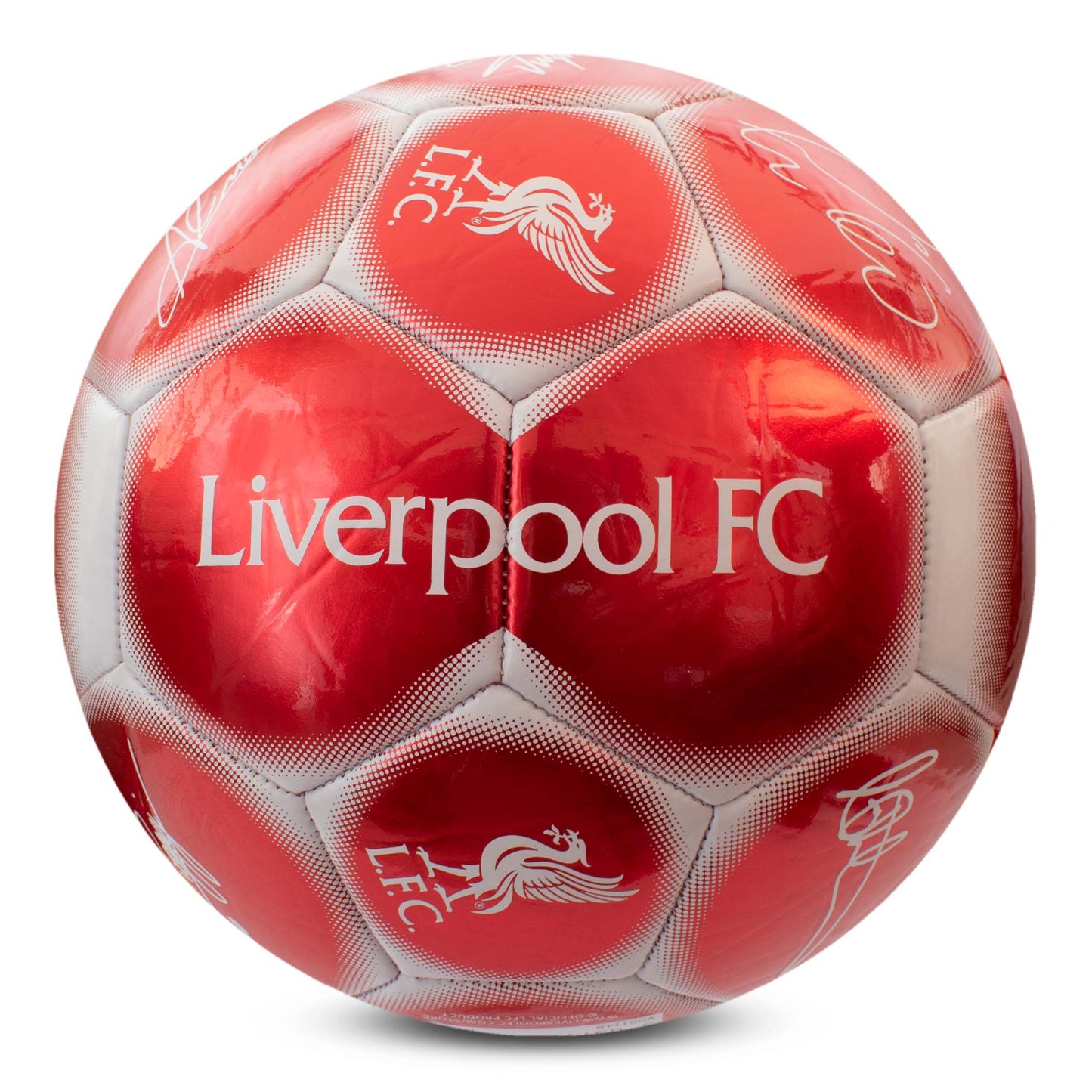 Liverpool Classic Metallic Signature Football