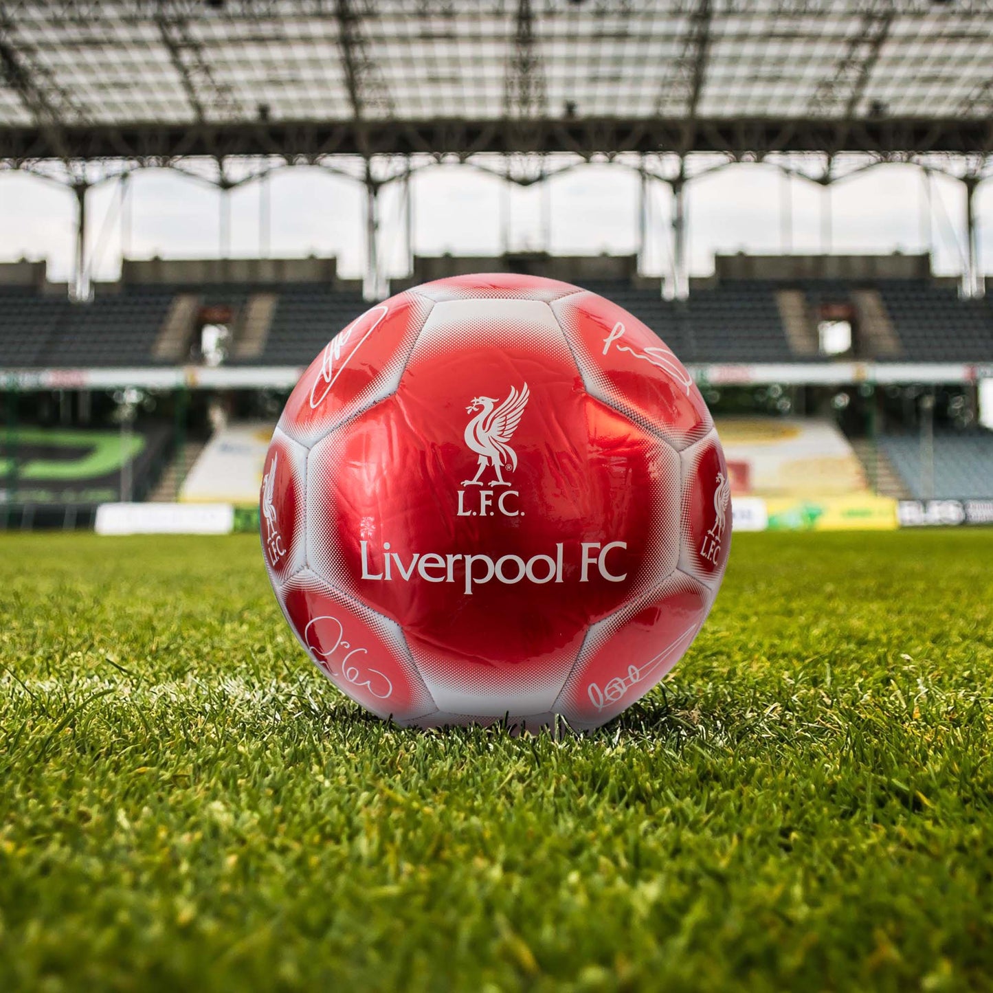 Liverpool Classic Metallic Signature Football