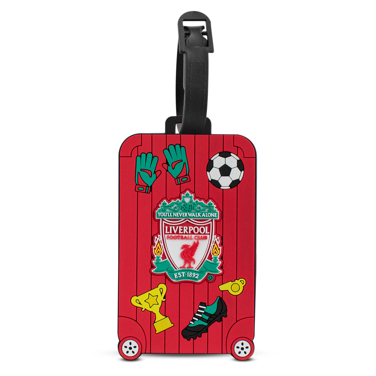 Hy-Pro Officially Licensed Liverpool Silicone Luggage Tag