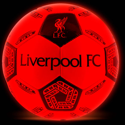Hy-Pro Light Up Liverpool LED Football Size 5 with Impact-Activated Lights