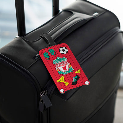 Hy-Pro Officially Licensed Liverpool Silicone Luggage Tag