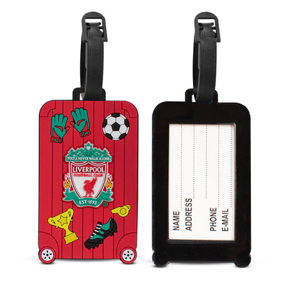 Hy-Pro Officially Licensed Liverpool Silicone Luggage Tag